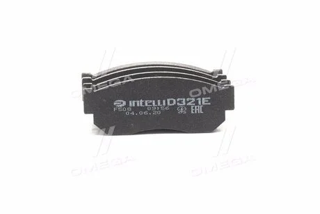 Колодка гальм. диск. NISSAN Sunny передн. (Intelli) DAFMI / INTELLI D321E