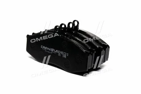 Колодки гальмівний диск. Зіл 5301 Бичок (Dafmi) DAFMI / INTELLI D531SM