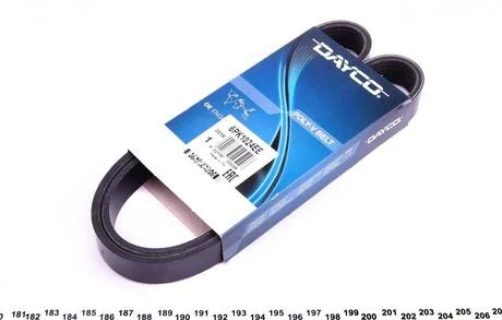 Ремінь генератора Ford Fiesta 125 08- DAYCO 6PK1024EE