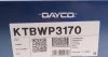 Комплект ременя газорозподільного механізму з водяним насосом DY DAYCO KTBWP3170 (фото 14)