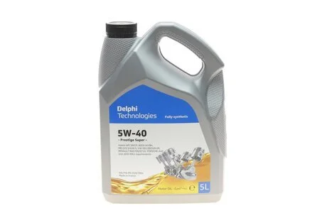 Олива моторна Prestige Plus 5W-40 (5 л) Delphi 25067064
