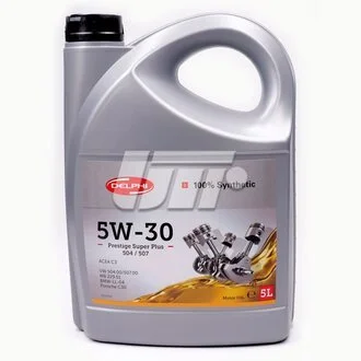 Олива моторна Prestige Super Plus LL 5W-30 (5 л) Delphi 28236330