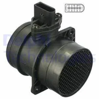 Витратомір повітря FORD/SEAT/VW Galaxy/Alhambra/Leon/Toledo/Golf/Passat/Transporter "98-10 AF10263-12B1 Delphi AF1026312B1