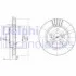 Диск тормозной TOYOTA Carina E &quot;F D=255mm &quot;92-97 Delphi BG3187 (фото 1)