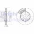 Диск тормозной NISSAN Juke/Pulsar &quot;F D=280mm &quot;10&gt;&gt; Delphi BG4282C (фото 1)