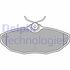 Тормозные колодки дисковые JAGUAR/LINCOLN XJ/S-Type/LS "R "98-09 Delphi LP1505 (фото 1)