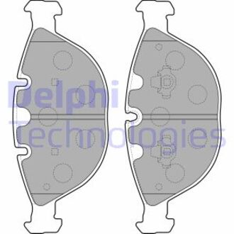 Гальмівні колодки дискові BMW 7(E65)/X5(E53) "F "01-09 Delphi LP1798 (фото 1)