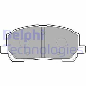 Тормозные колодки дисковые LEXUS RX300 "F "97-03 Delphi LP1908