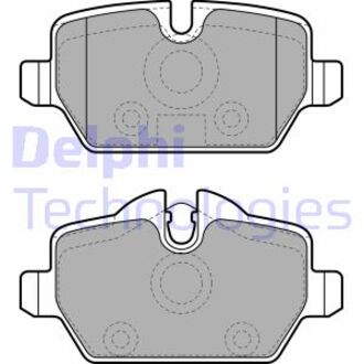 Гальмівні колодки дискові BMW 1(E81)/3(E90) "R "04>> Delphi LP1924