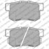 Гальмівні колодки дискові HONDA Accord/CR-V/FR-V "R "04>> Delphi LP1972 (фото 2)
