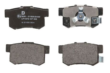Тормозные колодки дисковые HONDA Accord/CR-V/FR-V "R "04>> Delphi LP1972 (фото 1)