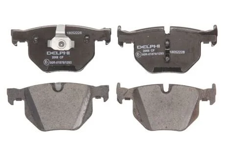 Гальмівні колодки, дискові. Delphi LP2068