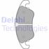 Тормозные колодки дисковые AUDI A4/A5/A6/Q5 "F "07>> Delphi LP2077 (фото 1)