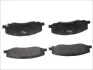 Гальмівні колодки дискові OPEL/SAAB Insignia/9-5 "18 "F "08>> Delphi LP2082 (фото 1)