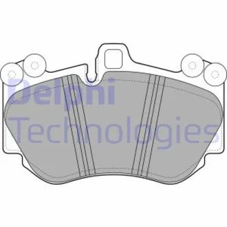 Тормозные колодки дисковые PORSCHE Caenne "F "03-07 Delphi LP2116