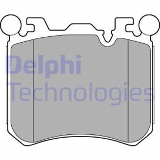 Тормозные колодки дисковые BMW X5(E70) "F "09>> Delphi LP2287