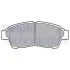 Тормозные колодки дисковые TOYOTA Celica/Camry/Corolla/Rav 4 &quot;91-97 Delphi LP789 (фото 1)