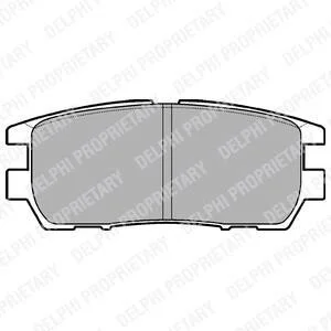 Гальмівні колодки дискові MITSUBISHI L400/Space Gear/Pajero/Sigma "R Delphi LP954