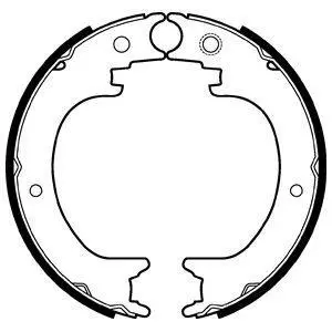 Гальмівна колодка LEXUS RX SUBARU TRIBECA TOYOTA HIGHLANDER / KLUGER 27-36 0105- Delphi LS2121 (фото 1)