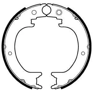 Гальмівна колодка LEXUS RX SUBARU TRIBECA TOYOTA HIGHLANDER / KLUGER 27-36 0105- Delphi LS2121