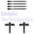 Комплект монтажний колодок Delphi LX0707 (фото 1)