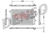 Радіатор кондиціонера 2.5TDI 24V,1.8TSI 16V,2.0TSI 16V,2.0TDI 16V AUDI A4 07-15, A4 04-08, A4 00-04, A6 97-04; SEAT Exeo 08-13 DENSO DCN02004 (фото 1)