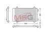 Конденсатор кондиціонера CITROEN/FIAT/PEUGEOT C8/Jumpy/Scudo/Ulysse/807/Expert "1,6-2,0D "06>> DENSO DCN21018 (фото 1)