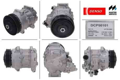 Компресор кондиціонера новий TOYOTA Camry 11-18; LEXUS ES 12-18 DENSO DCP50101