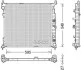 Радіатор охолоджування DENSO DRM17055 (фото 1)