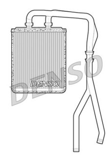 Радиатор печки IVECO Daily "2,3-3,0 "06-11 DENSO DRR12010