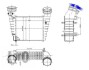 Радіатор інтеркулера PASSAT 18 00-05 DEPO 053-018-0001 (фото 1)