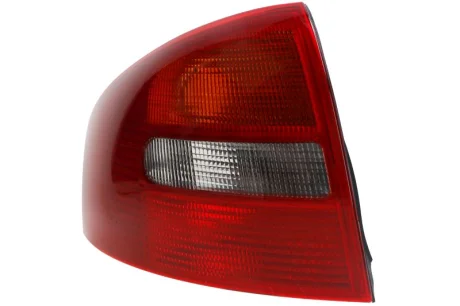 Ліхтар задній Лів (P21/5W/P21W, колір повороту червоний, колір скла димчаст/червон) AUDI A6 C5 Седан DEPO 4411943LUE