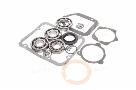 Р/к КПП ГАЗ 3307,53,66,ПАЗ (підшипники, сальник ПРЕМІУМ гума NBR, ПАРОНІТ) Detalka 3307-1701000-10