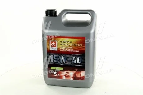 Олива моторна. <ДК> 15W-40 SF/CC (Каністра 5л) Dk-Дорожная Карта 4102981306