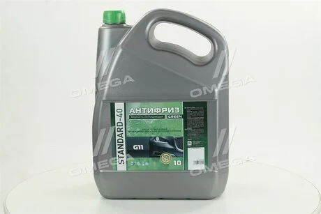 Антифриз G11 STANDARD-40 LONG LIFE зелений (9 кг.) Dk-Дорожная Карта 48021034706