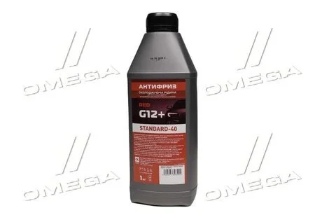 Антифриз G12+ STANDARD-40 LONG LIFE Червоний (0,9 кг.) Dk-Дорожная Карта 4802877306