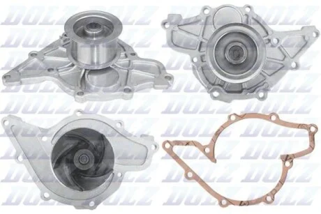 Водяний насос A4/A6/Passat 2.5TDI 97-05 (з корпусом) DOLZ A190
