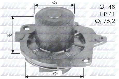Водяний насос DOLZ S314