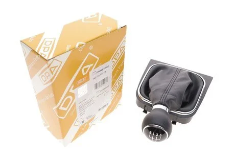 Ручка КПП із пильником чорний 5 ступ VW Golf (07-14),Jetta (06-14) DPA 77110810002