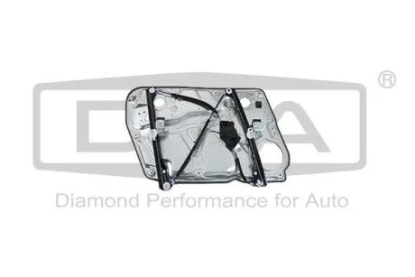 Склопідйомник передній правий без моторчика, зі щитом Skoda Superb (01-08)/VW P DPA 88370138502
