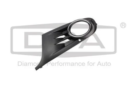Решетка противотуманной фары левая с отверстием VW Golf (08-13) DP DPA 88541177702