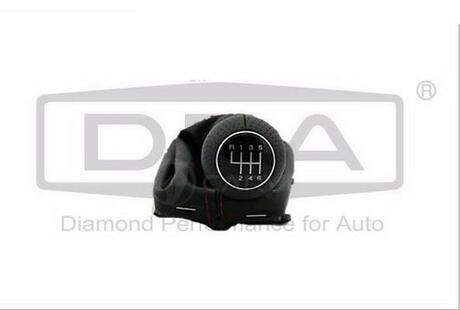 Рукоятка (чорна) перемикача передач з пильником (чорним)) Audi A3 (01-03) (88 DPA 88631695902 (фото 1)