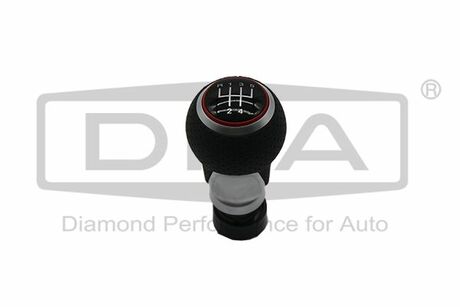 Рукоятка куліси (чорна 5ступ, червона лінія) без чохла Audi A4 (07-15),A5 (07-17 DPA 88631697302