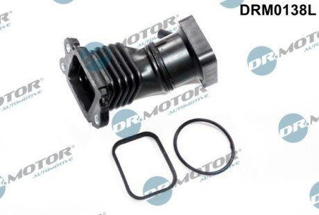 Шланг вентиляції пластиковий з фітингами Dr.Motor DRM0138L