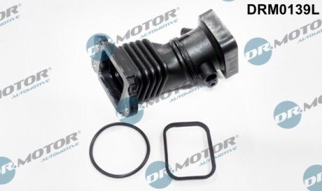 Шланг вентиляції гумовий Dr.Motor DRM0139L