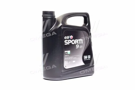 Олія моторна. SPORTI 9 C1 5W-30 (Каністра 5л) ELF 210438
