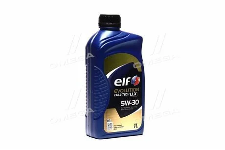 Олія моторна. Evolution FULL-TECH LLX 5W-30 (Каністра 1л) ELF 213905