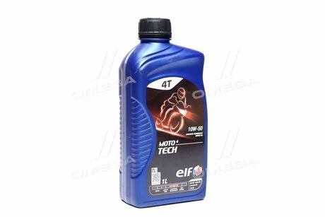 Олія моторна. MOTO 4 TECH 10W-50 (Каністра 1л) ELF 213949