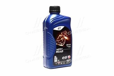 Олія моторна. Moto 4T Road 10W-40 (Каністра 1л) ELF 213957