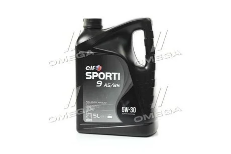 Олія моторна. SPORTI 9 A5/B5 5W-30 (Каністра 5л) ELF 214250